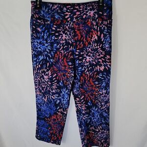 Fireworks Cropped Pants Size 8P